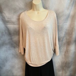 Long sleeve slouchy tee by Zenana
